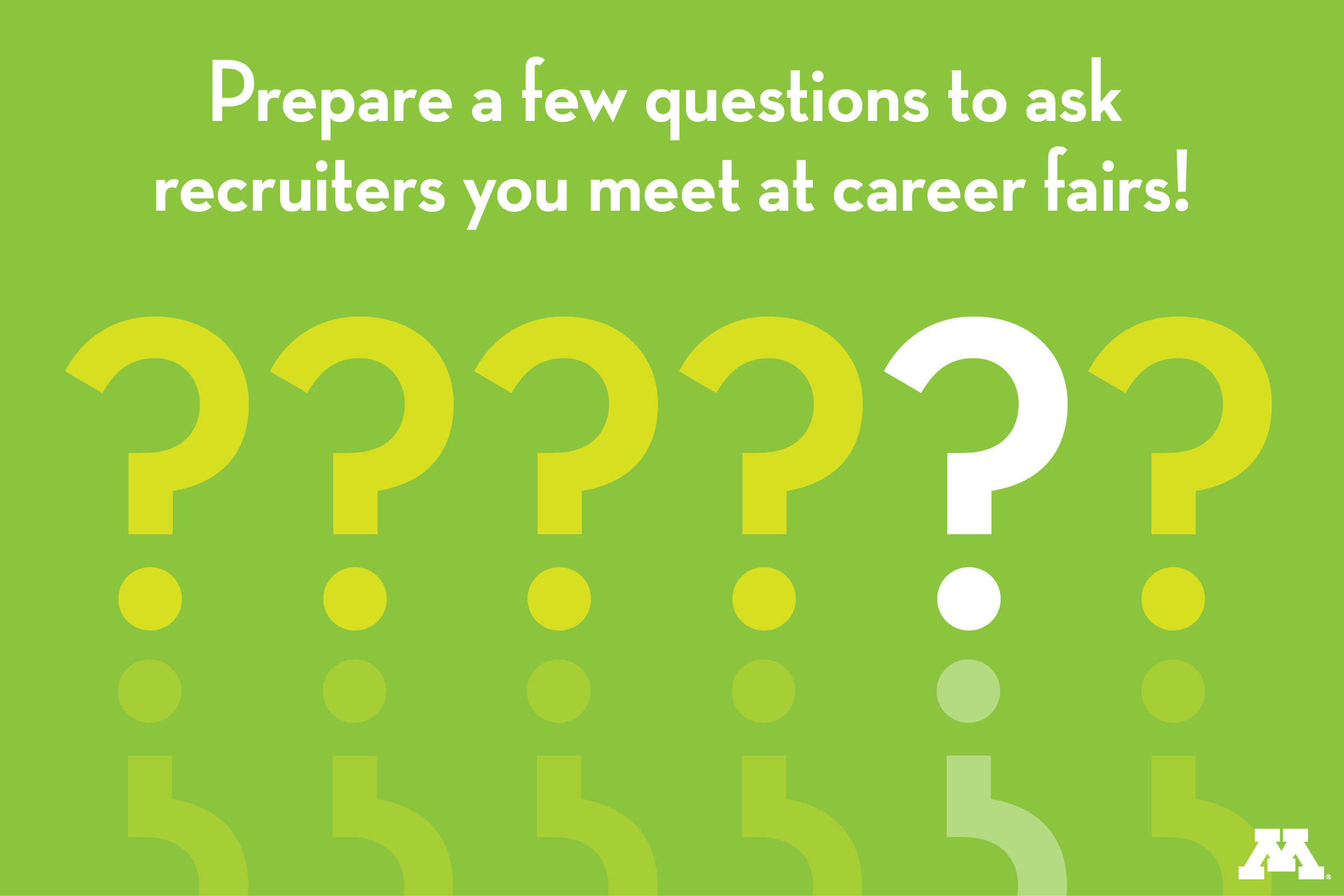 career fair questions