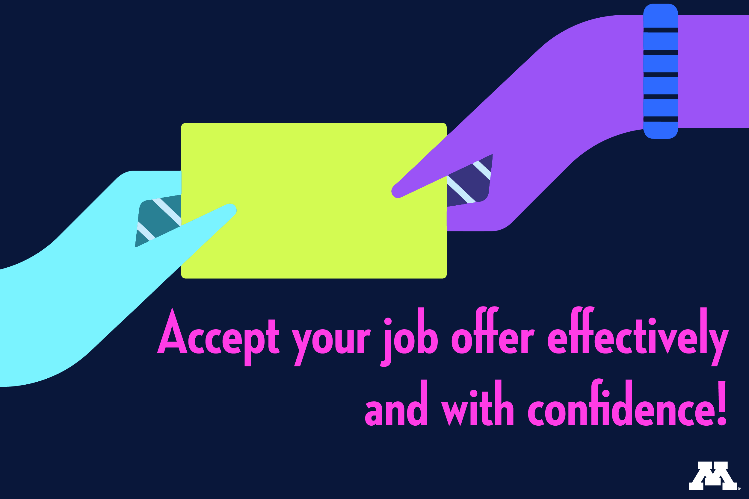 how to accept a job offer