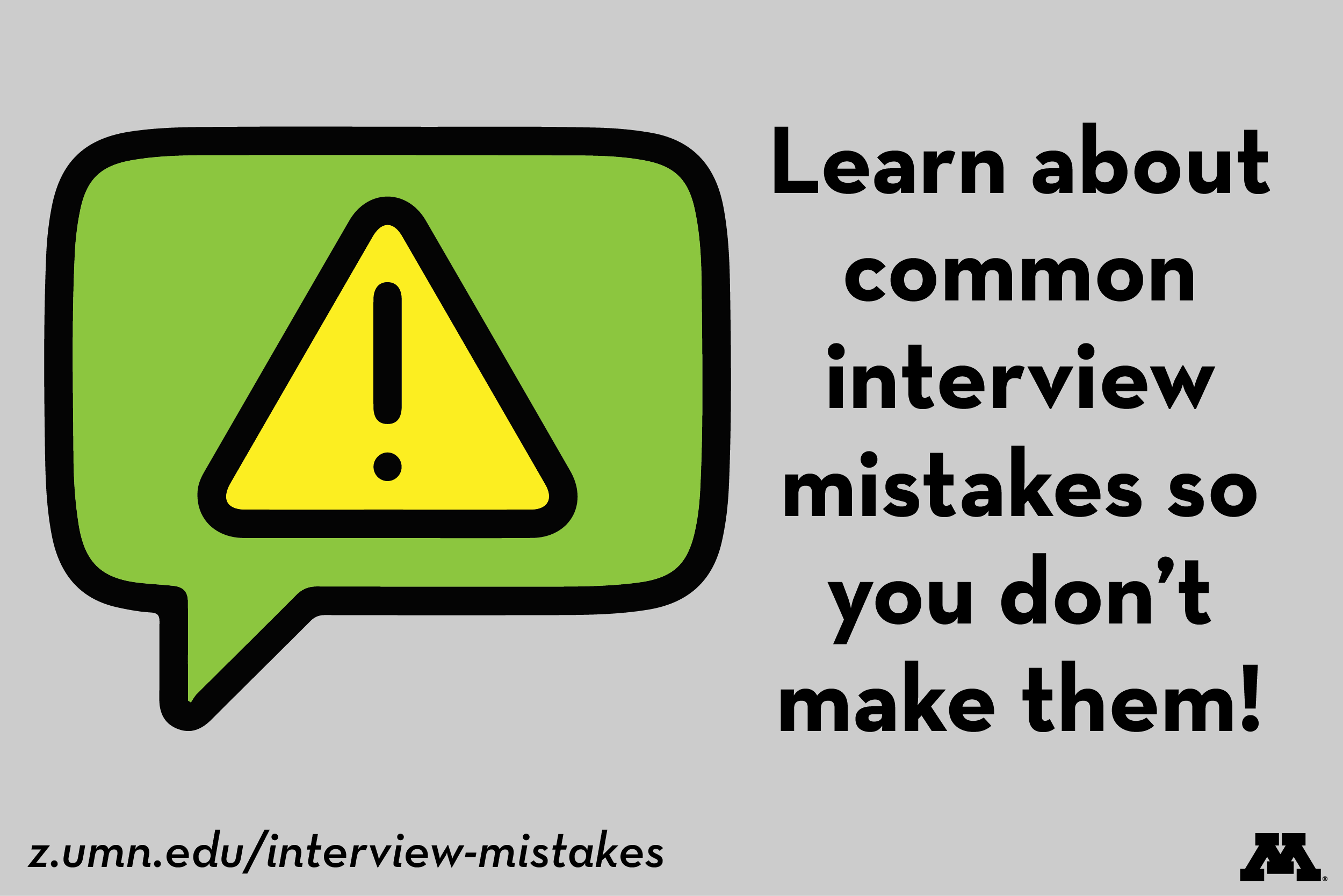 interview mistakes