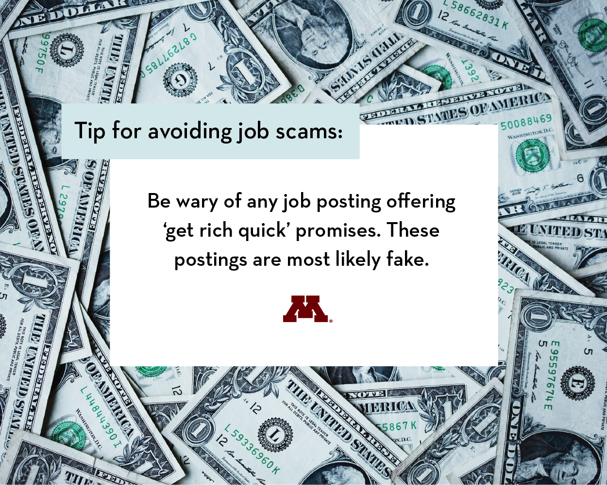 tips for avoiding job scams title=