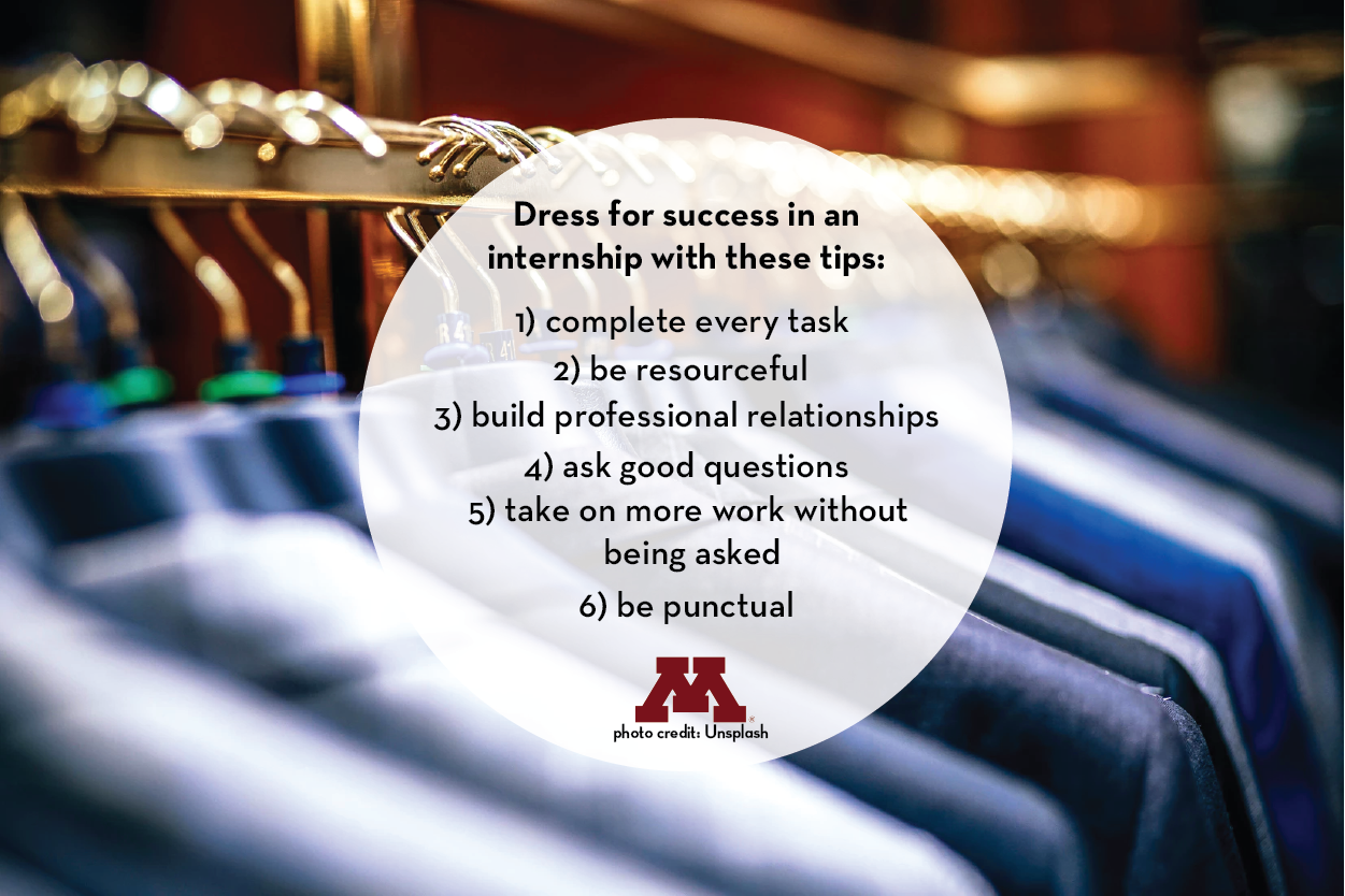 dress for success in an internship with these tips title=