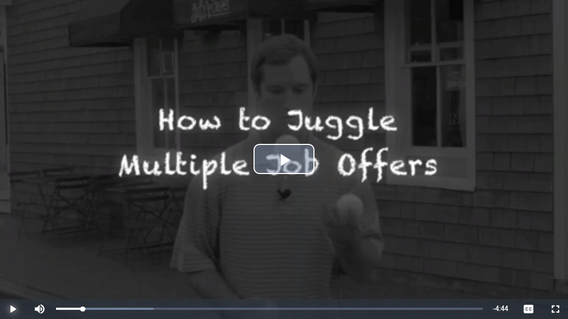 CandidCareer Video Juggling Job Offers